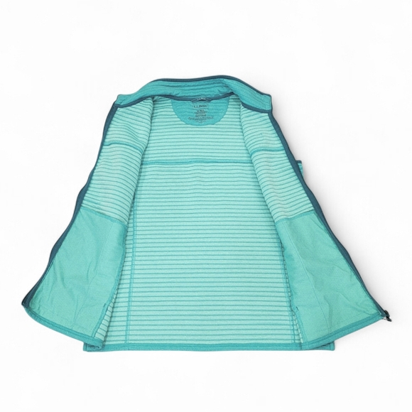 L.L. Bean Airlight Full-Zip Vest Teal Green Sleeveless Lightweight Women's M - Picture 6 of 17